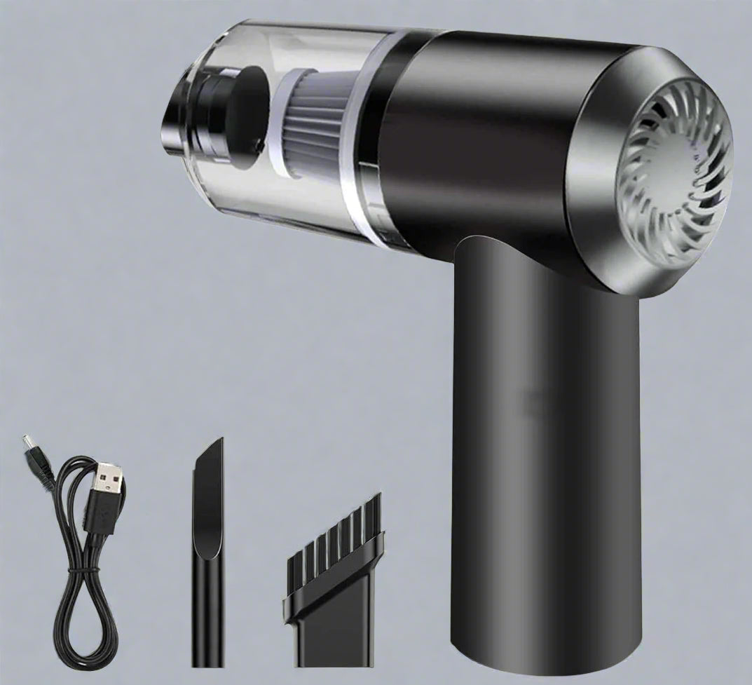 2 In 1 Vacuum Cleaner, Handheld Wireless, Portable USB Rechargeable
