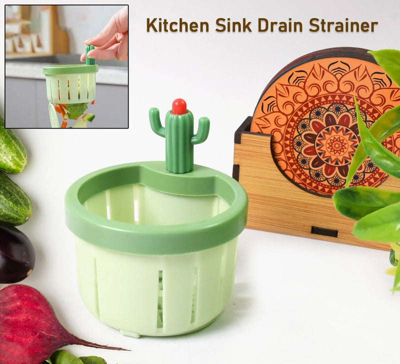 Plastic Kitchen Sink Drain Strainer (1 Pc)