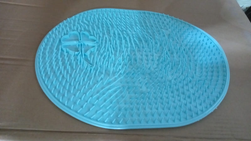 Silicone Bath Massage Cushion with Suction Cup (35×28 CM / 1 Pc)
