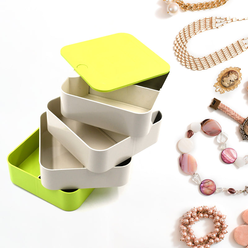 4 Layers 360 Degree Rotating Jewellery Storage Box