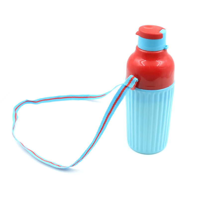 0400 Plastic Sports Insulated Water Bottle With Dori Easy To Carry High Quality Water Bottle Bpa-free  Leak-proof For Kids School For Fridge Office Sports School Gym Yoga (1 Pc 500ml)