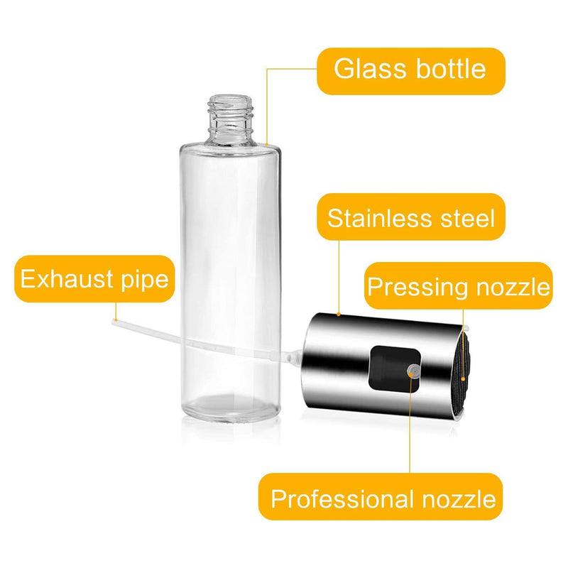 Oil Dispenser Versatile Glass Spray Bottle