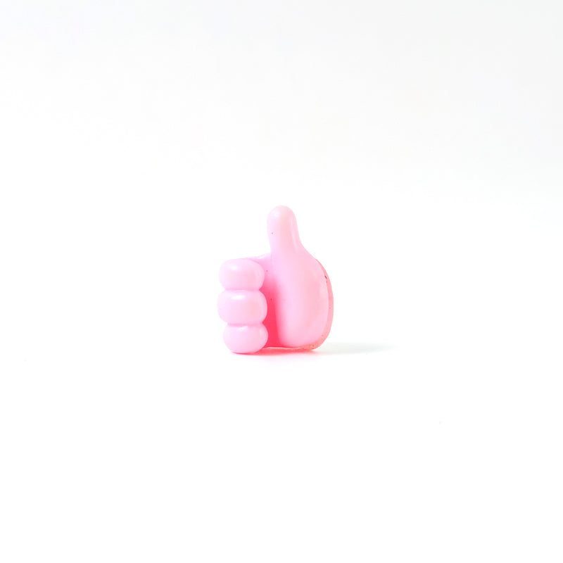 Pink Multifunctional Multi Functional Hand Shape Wall Clip Hanger Keys Cable Holder