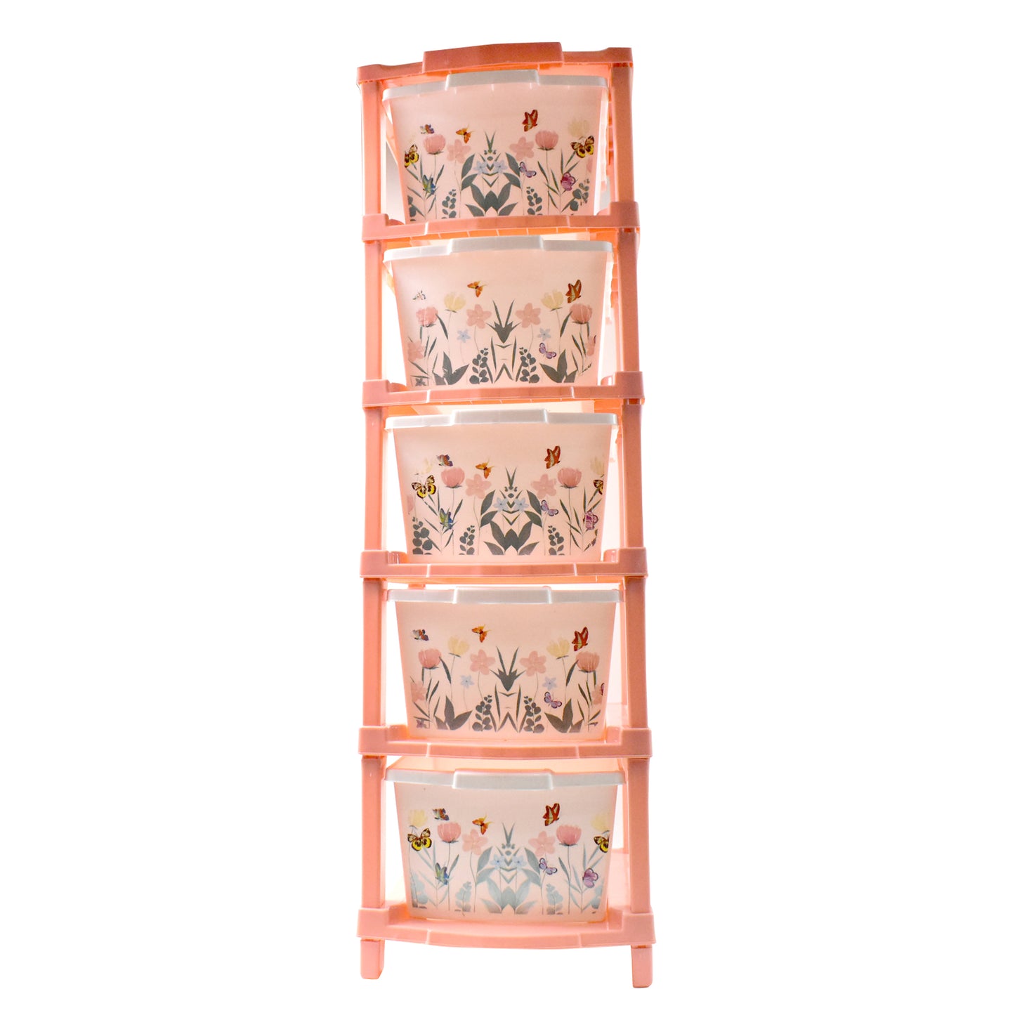 Plastic Smart Wonder Drawer Organizer (5 Layer/1 Pc)