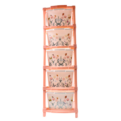 Plastic Smart Wonder Drawer Organizer (5 Layer/1 Pc)