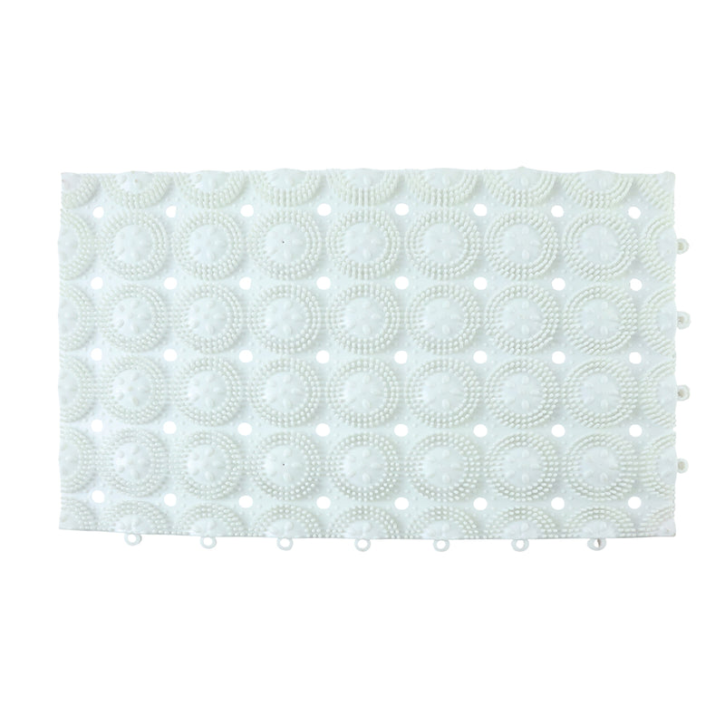 Anti-slip Bathroom Massage Mat With Suction Cups (33  21 Cm  4 Pc)