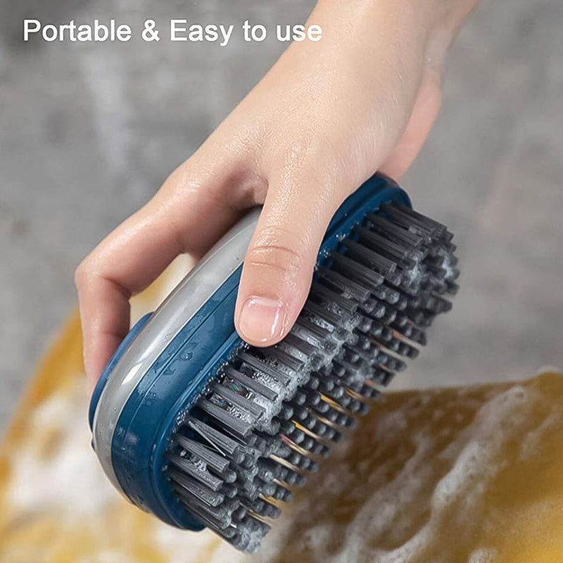 Hydraulic Liquid Detergent Dispensing Cleaning Brush