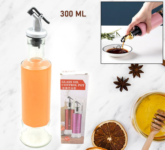 Oil Dispenser Bottle Leakproof, Glass Container (300 ml)
