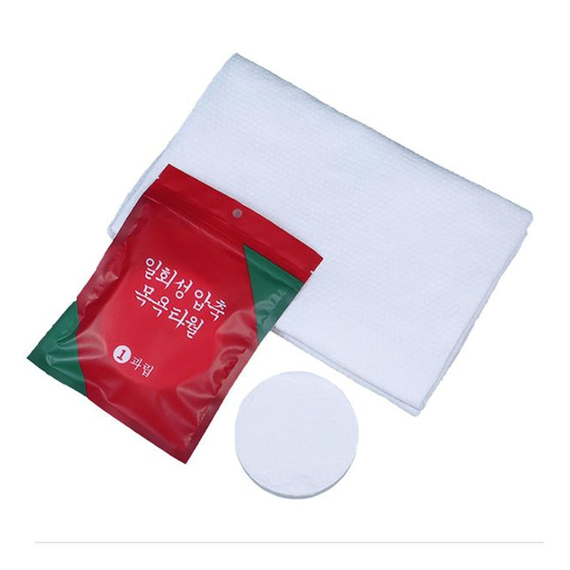 Portable Disposable Compressed Cotton Tissue Towel (28x40 Inch)