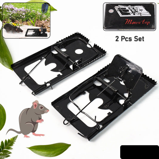 Mouse Trap Catcher Rodent Traps Mice Control Mice Snap Kill Trap (2 Pc Set)