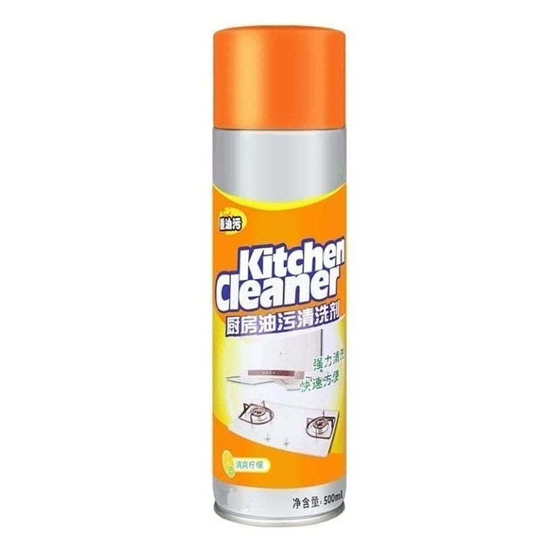 Bubble Foam Cleaner, Kitchen Cleaner Spray Oil, Grease, Stain Remover (500 ml)