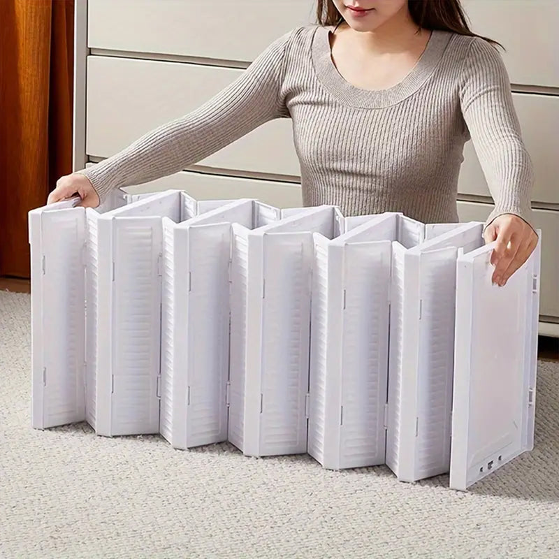 Stackable Multifunctional Storage For Clothes, Foldable Drawer / Shelf Basket (5 Layer)