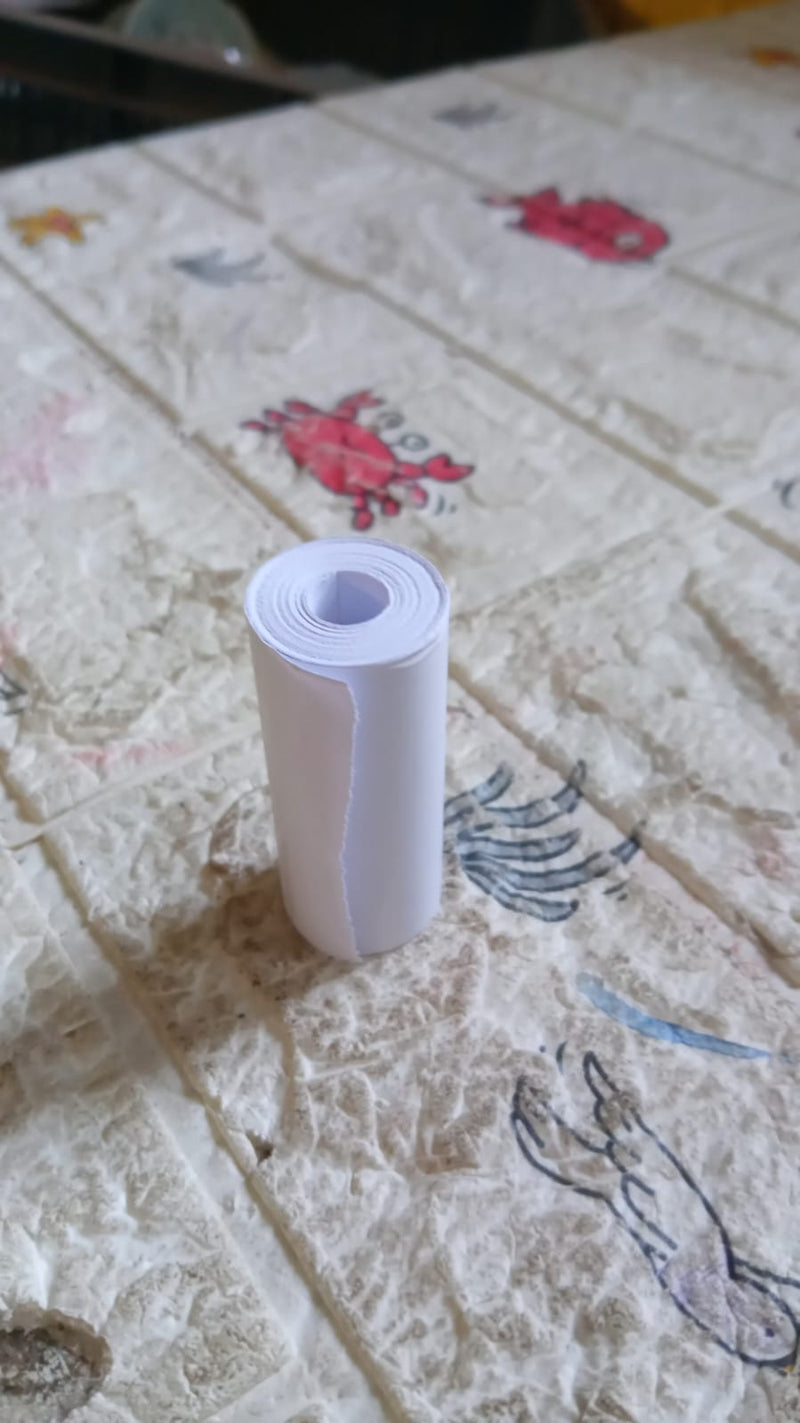 Thermal Printer Paper Roll – Aging Resistant, Fast Color, Portable (1 Pc)