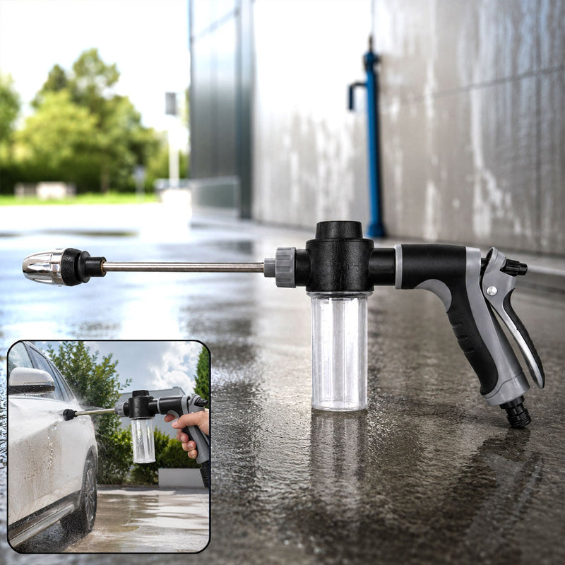 High Pressure Water Spray Gun  Powerful Cleaning Tool For Car  Garden
