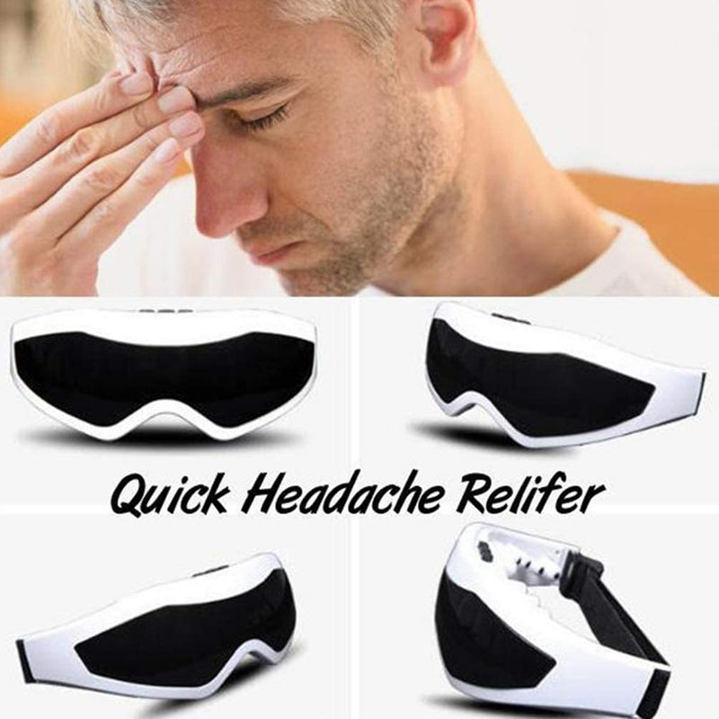 Electric Eye Massager With Heat Vibration Air Pressure