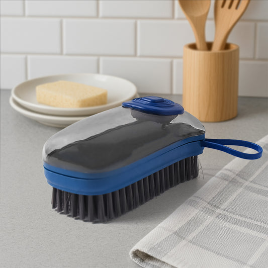 Hydraulic Liquid Detergent Dispensing Cleaning Brush
