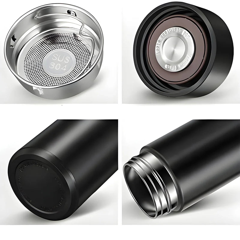 Smart Vacuum Insulated Water Bottle With LED Temperature Display