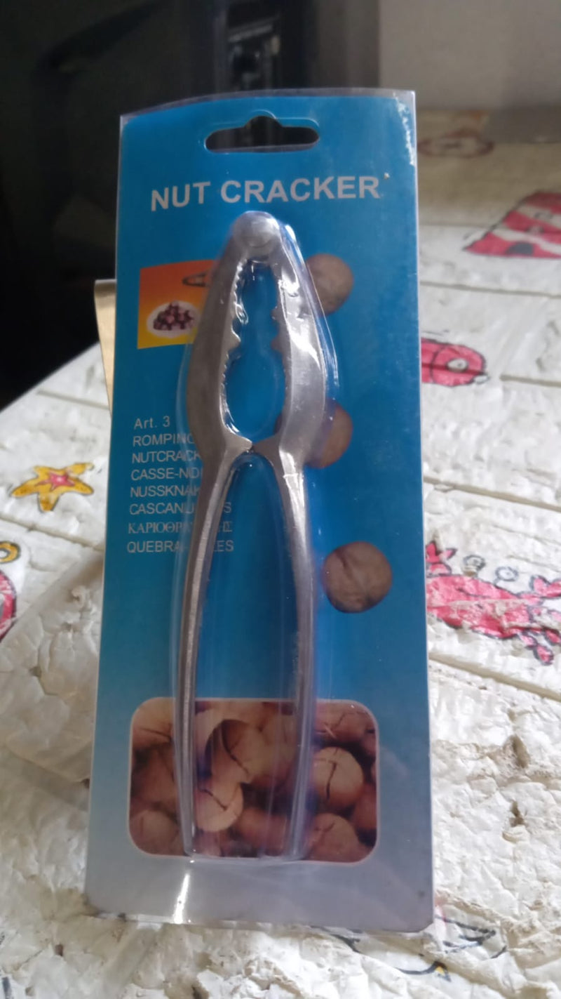 Luxury Stainless Walnut Cracker – Portable Nut Cutter & Pliers