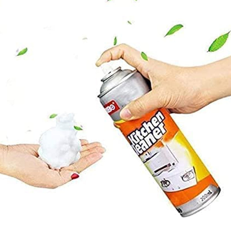 Bubble Foam Cleaner, Kitchen Cleaner Spray Oil, Grease, Stain Remover (500 ml)