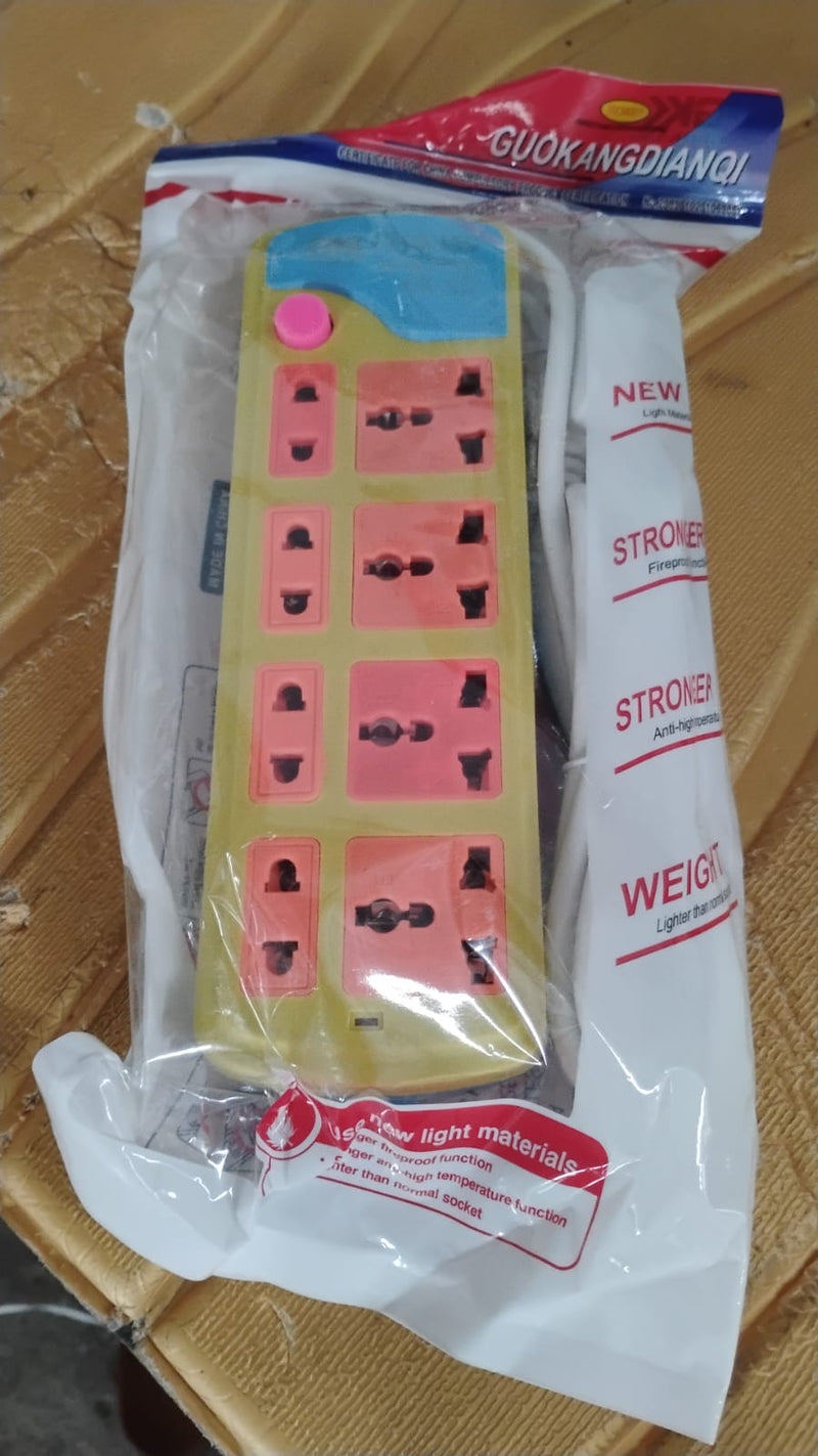 Multi Socket Extension Board (8 Socket / 1 Pc)