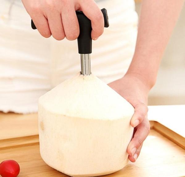 Premium Coconut Opener Tool Driller With Comfortable Grip