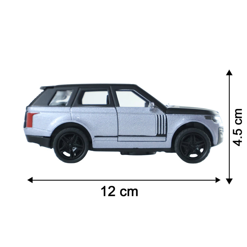 Light And Sound Metal Pull Back Car Toy Die Cast Suv Model For Kids (1 Pc)