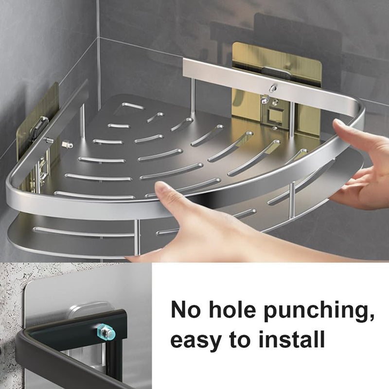 Adhesive Plastic Wall Hook Self Stick Hanger Strong Hold Storage (1 Pc)
