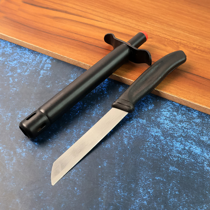 Premium Kitchen Knife With Gas Lighter Combo Set  2