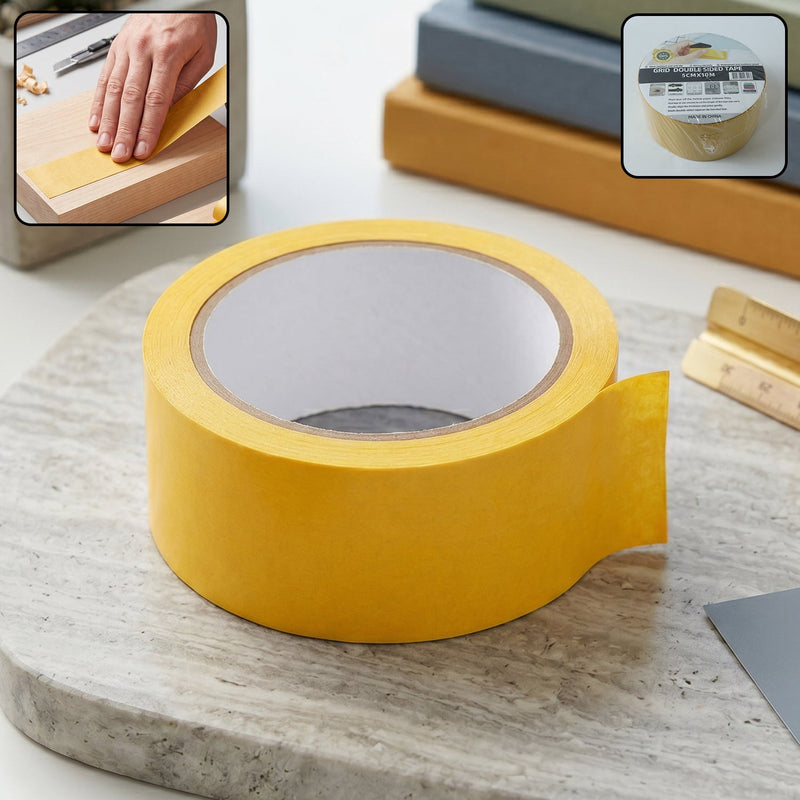 Double Sided Tape  Waterproof Transparent Mesh For Mounting