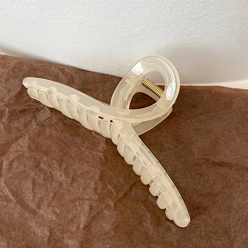 Big Plastic Hair Claw Clips Strong Clips (1 Pc / Mix Color), Hair accessories