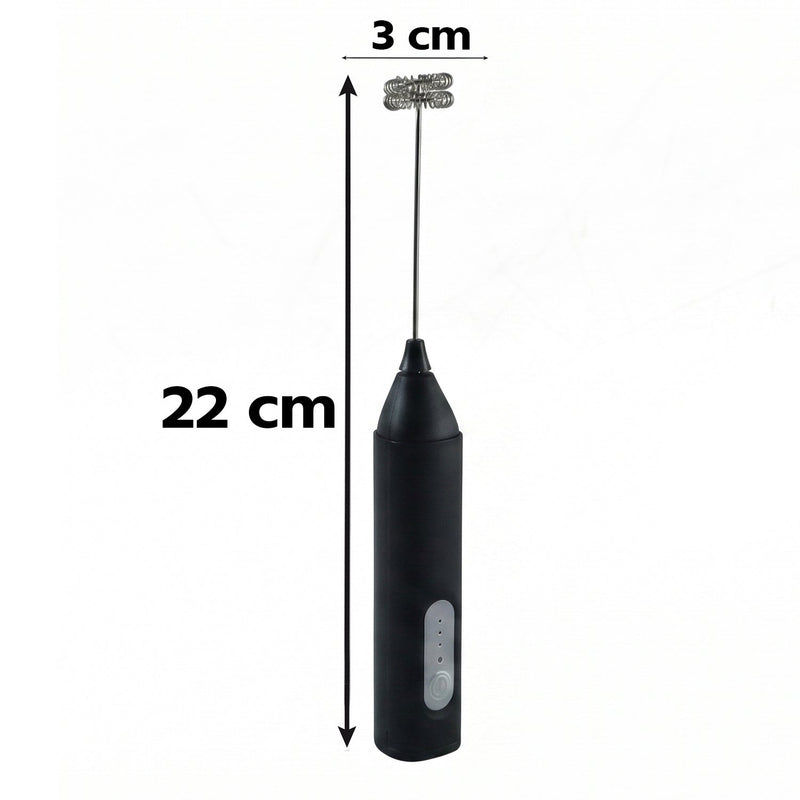 Handheld Electric Milk Frother Battery Coffee Foam Maker Whisk Mixer (1 Pc)