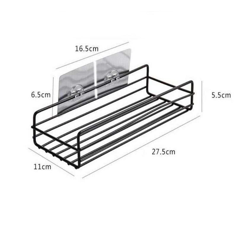 Multipurpose Wall Mount Metal Shelf & Rack For Home / Kitchen
