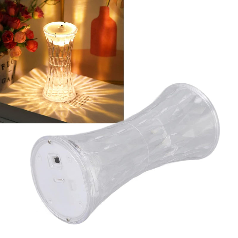Night Light Crystal Table Lamp