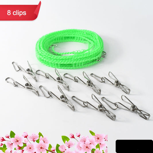 Stainless Steel Clothes Pegs With One Rope