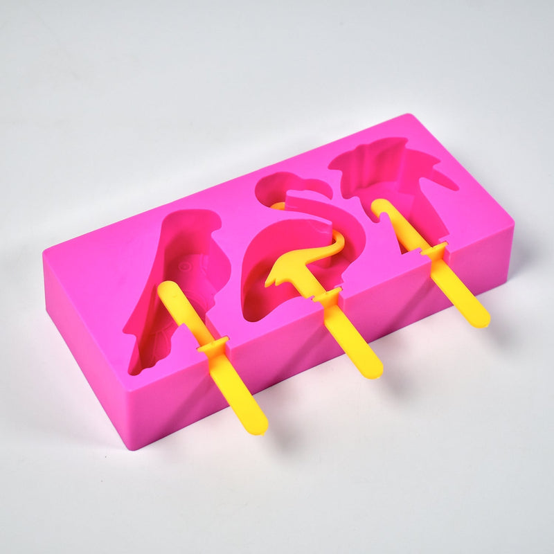 Colorful ice sicle makers