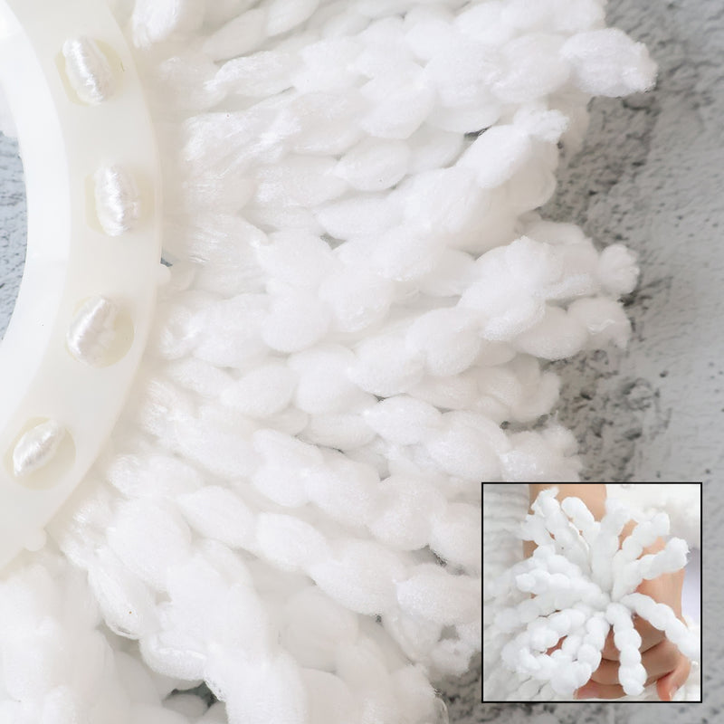 Microfiber Spin Mop Refill Head 360 Rotating Mop (5 Pc)