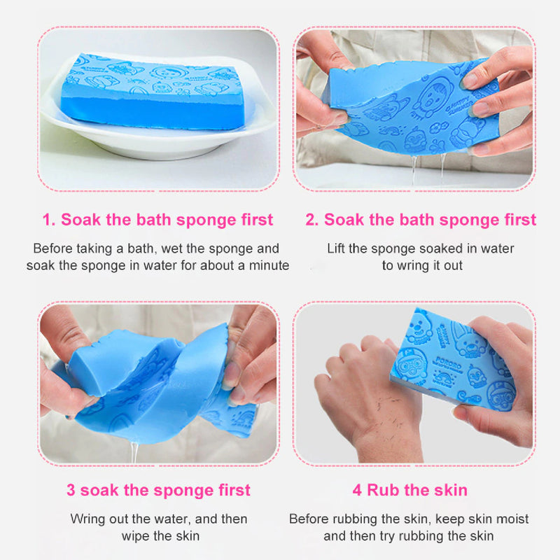 Ultra Soft Exfoliating Sponge  Dead Skin Remover Sponge For Body  Face Scrubber For Women And Men