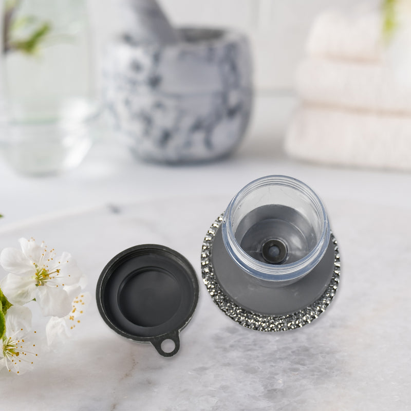 Soap Dispensing Palm Brush With Dispenser