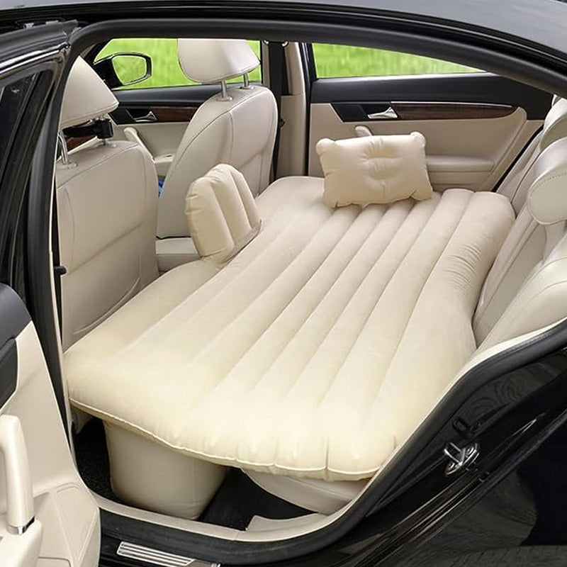 Portable Inflatable Air Mattress Bed with Pillows For Car, Camping & Outdoor