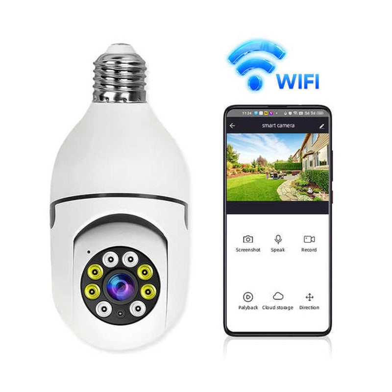 V380 Pro 360 Degree Panoramic Wireless Wi-Fi CCTV Security Camera
