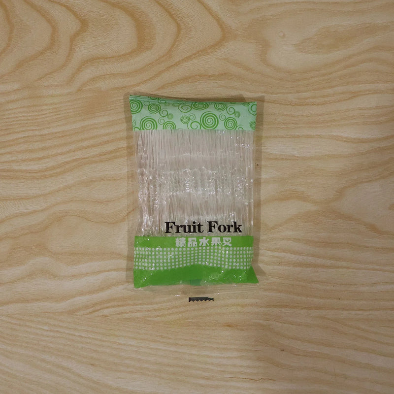 Mini Disposable Plastic Fruit Fork For Parties Snacks And Desserts (1 Pack)