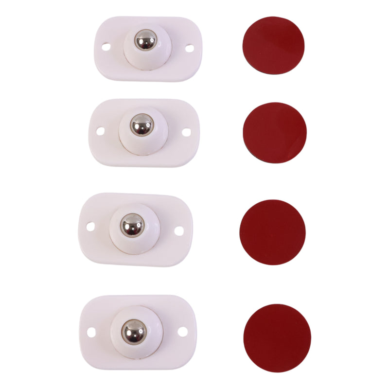 Heavy-duty Furniture Moving Roller Mini Wheels (4 Pc Set)