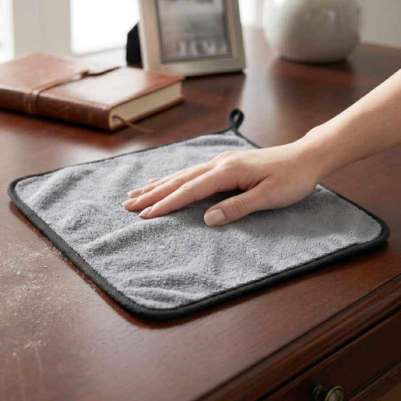 Multipurpose Cleaning Cloth Towel 40x40cm Microfiber Duster For Kitchen  Home (1 Pc)