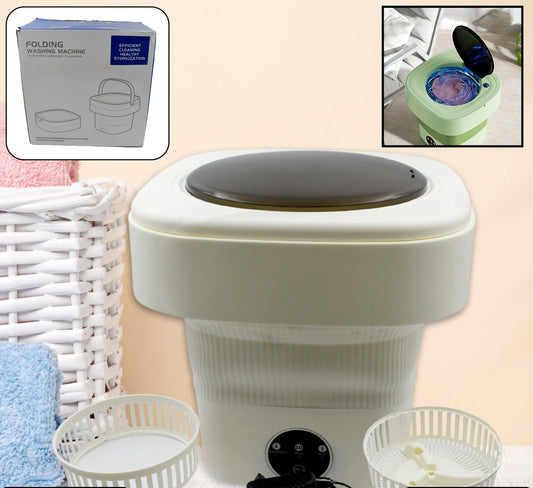 Folding Washing Machine / Mini Portable Washing Machine Deep Cleaning