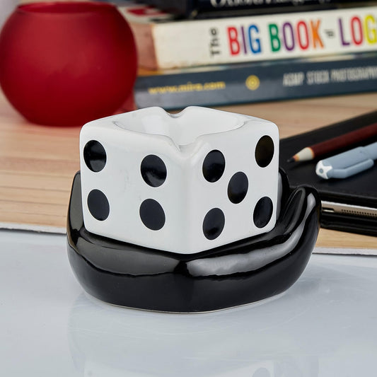 Ceramic Ashtray - Unique And Colourful Smoking Accessory With Retro Vibes - Funky Decor For Smokers And Collectors