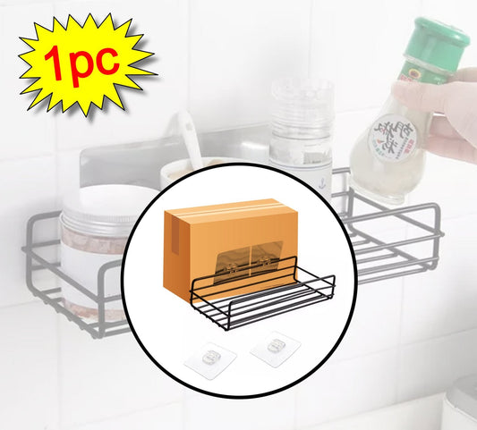 Multipurpose Wall Mount Metal Shelf & Rack For Home / Kitchen