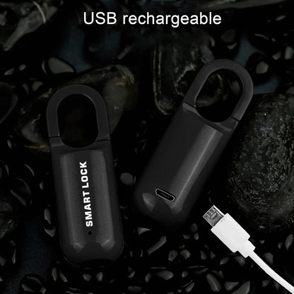 USB Rechargeable Smart Fingerprint Padlock