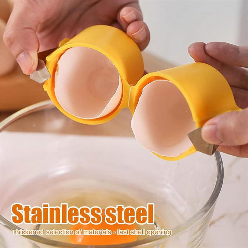 Egg Shell Opener / Egg Cracker Tool For Raw Eggs Handheld