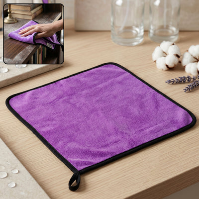 Multipurpose Cleaning Cloth Towel 40x40cm Microfiber Duster For Kitchen  Home (1 Pc)