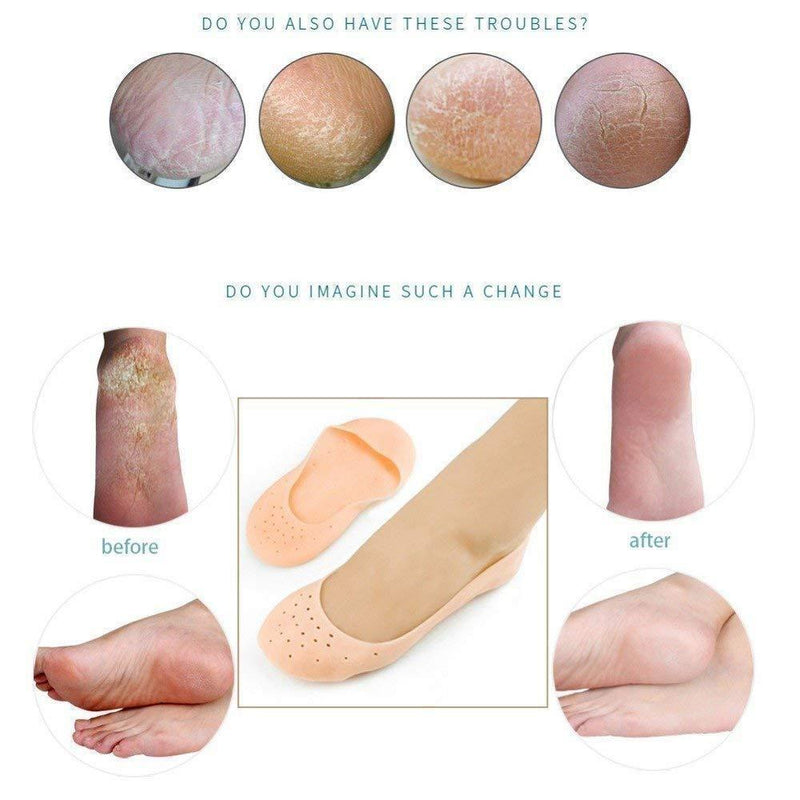 Anti Crack Silicone Gel Foot Protector / Moisturizing Socks
